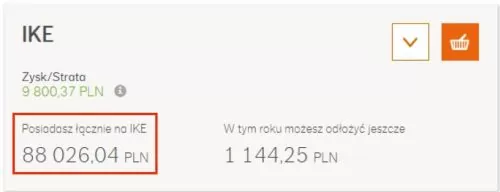 Wyniki IKE Plus - zrzut ekranu z systemu, Marcin Iwuć