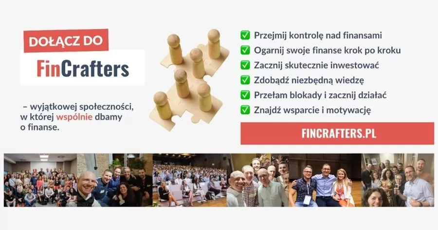 Dołącz do FinCrafters - wyjątkowej społeczności, w której wspólnie dbamy o finanse.