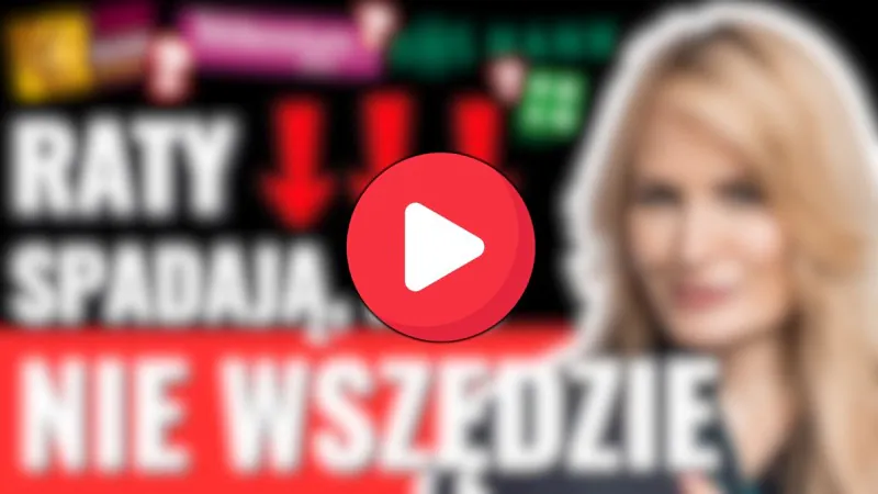 Okładka YouTube rankingu kredytów hipotecznych MAJ 2025