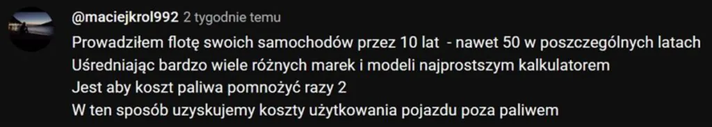 Komentarz pod poprzednim filmem