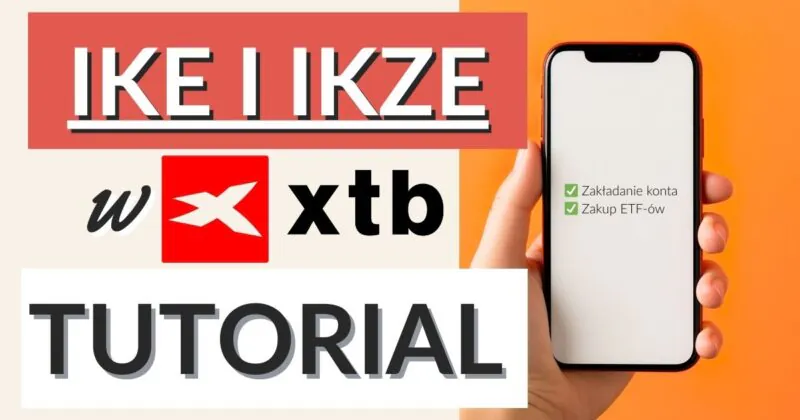 Okładka IKE i IKZE w XTB Tutorial