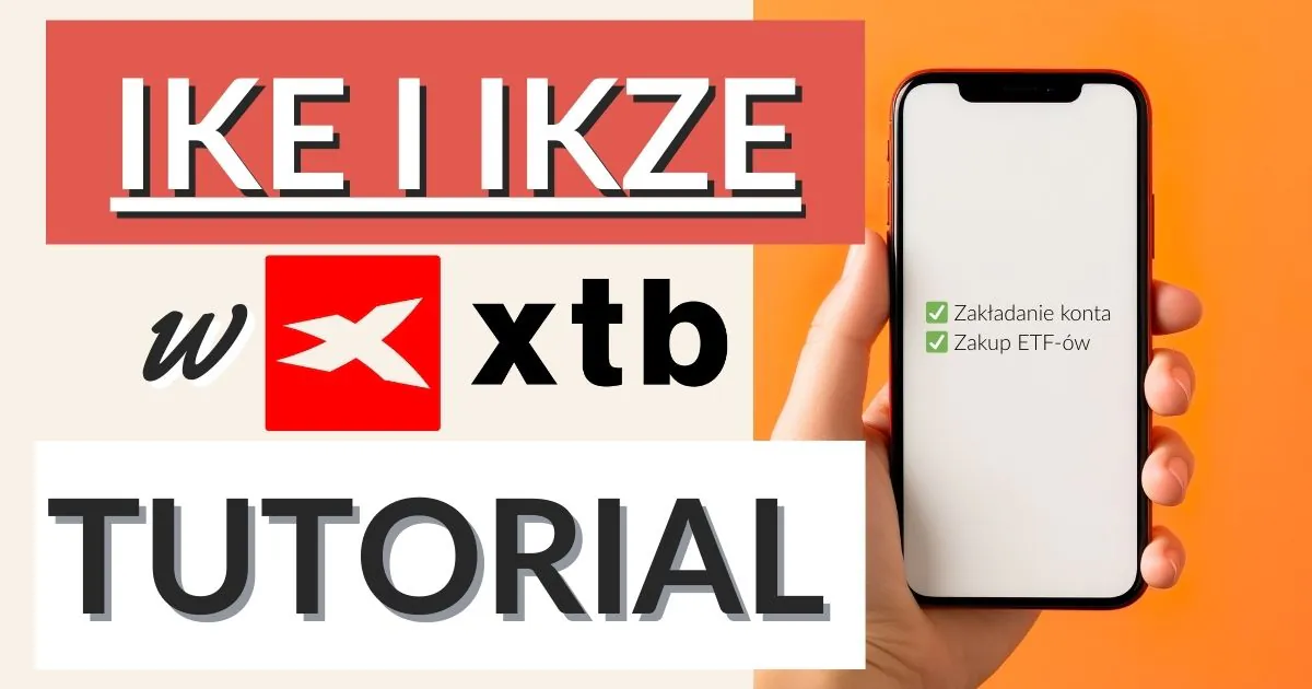 Okładka IKE i IKZE w XTB Tutorial