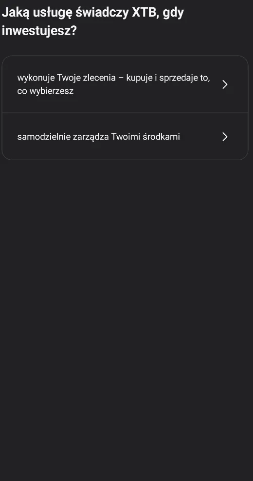 Jaką usługę świadczy XTB