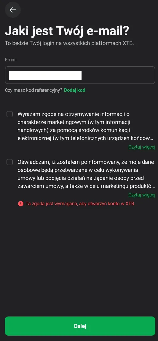 Jaki jest twój adres email ?