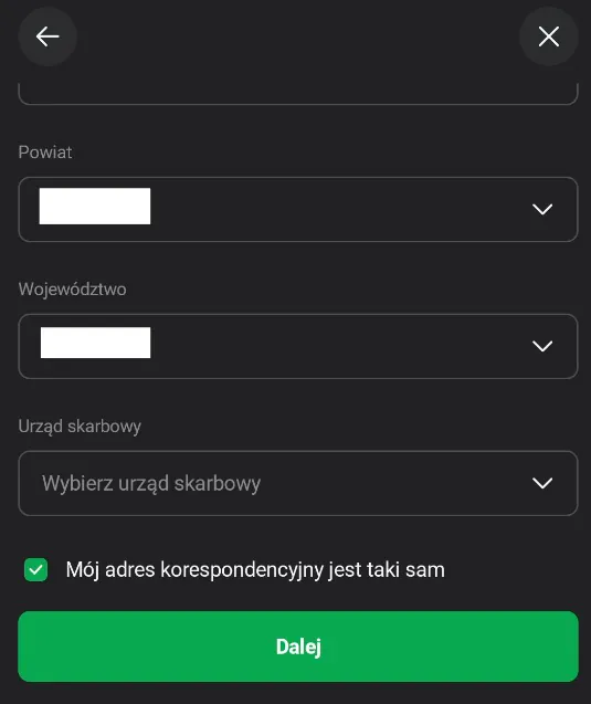 Miejsce zamieszkania
