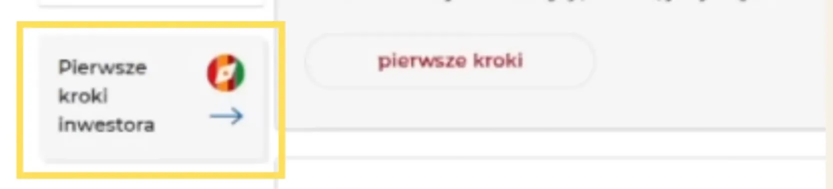 Pierwsze kroki inwestora Pierwsze kroki inwestora