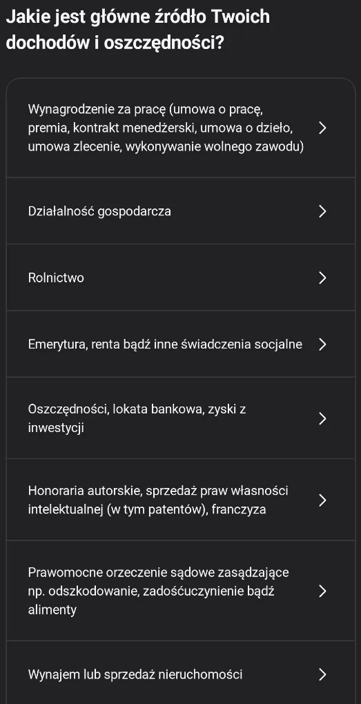 Jakie jest główne źródło Twoich dokumentów ?