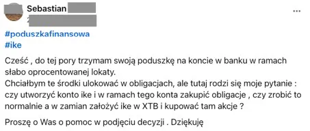 Pytanie od Sebastiana