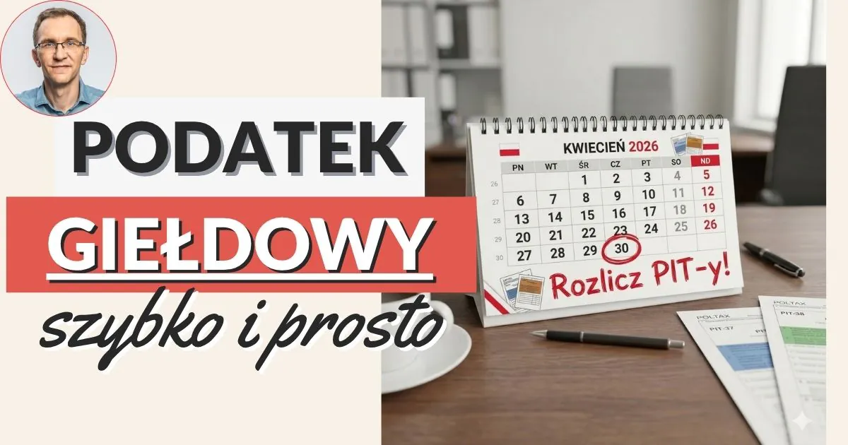 Podatek giełdowy prosto i szybko - okładka