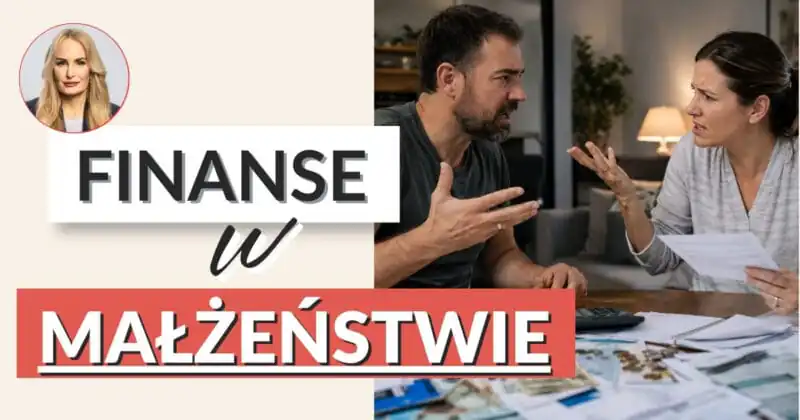 Finanse w małżeństwie — para kłóci się przy stole nad rachunkami i kalkulatorem