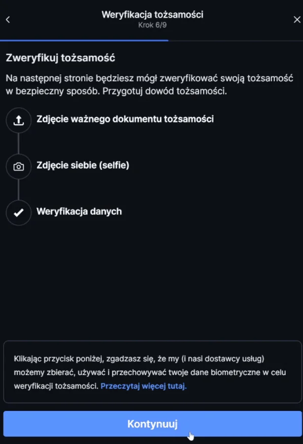 Weryfikacja tożsamości w SAXO Bank – dokument i selfie