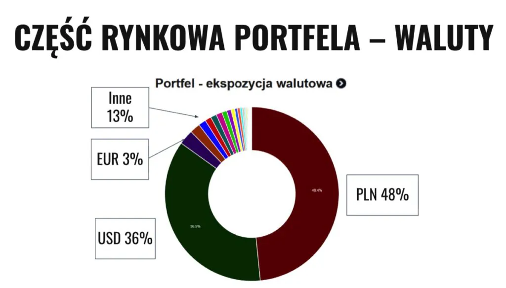 Waluty części rynkowej portfela